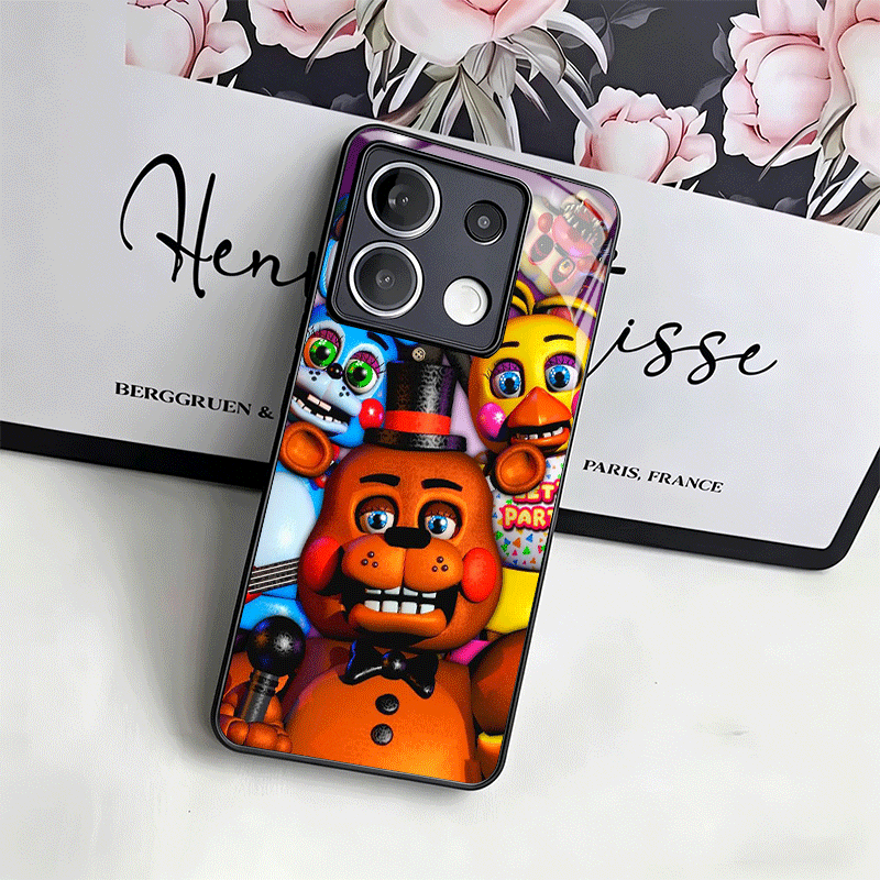 غطاء هاتف زجاجي بتصميم Five N- - مراجعة Phone Cases At Shein وسعره