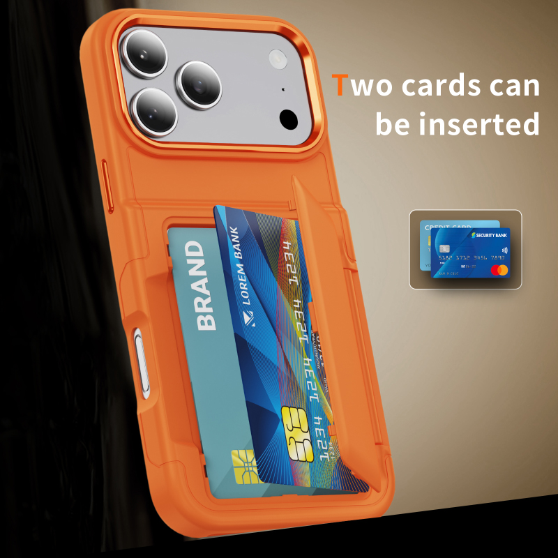 جراب هاتف جديد بلون واحد غير ل - مراجعة Card Holder Slim Case وسعره