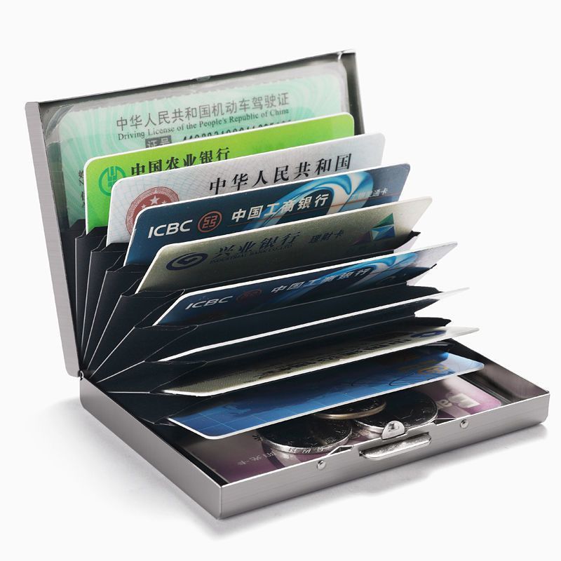 أويو ​ حافظة بطاقات من الفولاذ - مراجعة Card Holder Slim Case وسعره