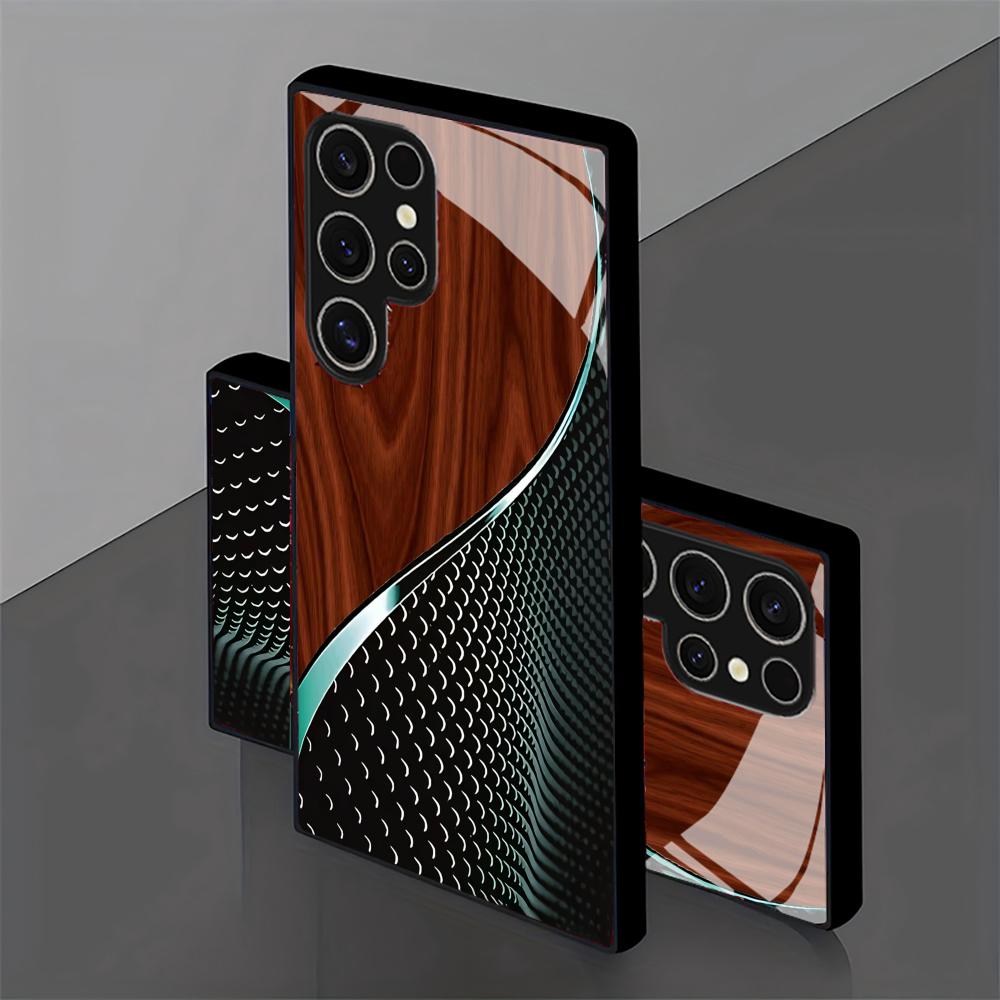 جراب هاتف زجاجي بتصميم خشبي إب - مراجعة Samsung Galaxy S25 وسعره