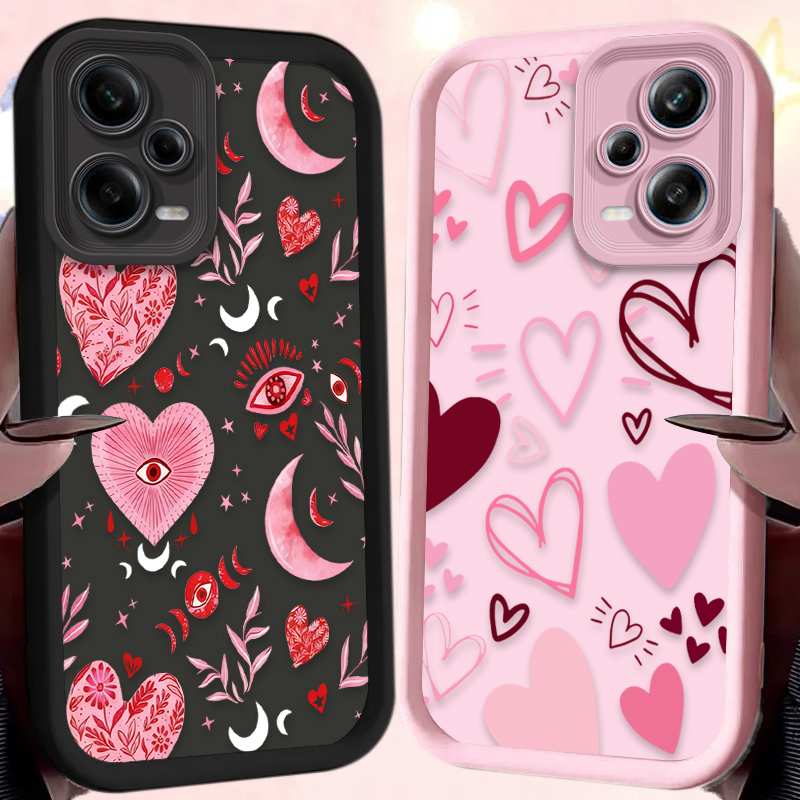 غطاء هاتف وردي على شكل قلب لهو - مراجعة Phone Cases Silicone وسعره